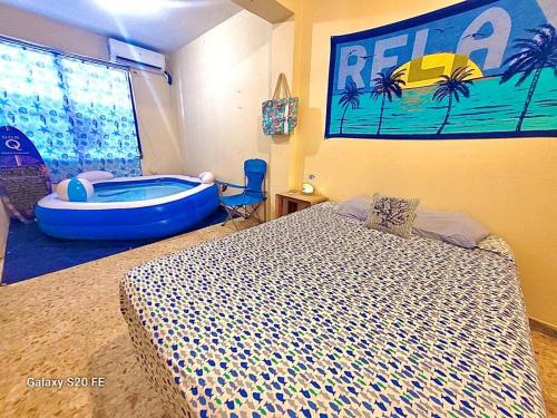Mid-City Beach Apartment With Indoor LED Pool