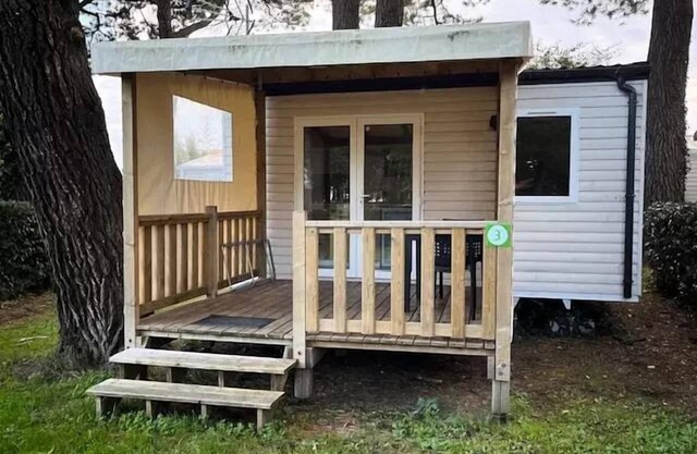 Mobil home Classique - 20m² - 1 bedroom - covered terrace 9m² 2 persons