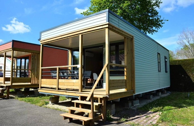 Mobil-Home Living 3 Rooms 4 People Air-conditioned + TV