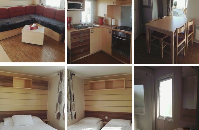 Mobile home 6 people DOMAINE DE DUGNY camping Siblu 4 stars