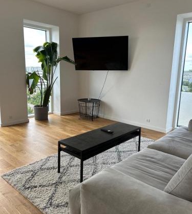 Modern Apartment by Beach and Metro