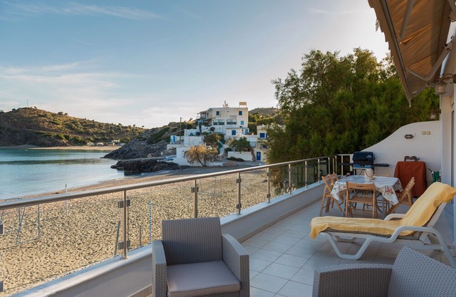 Modern Beach Front Condo South Crete