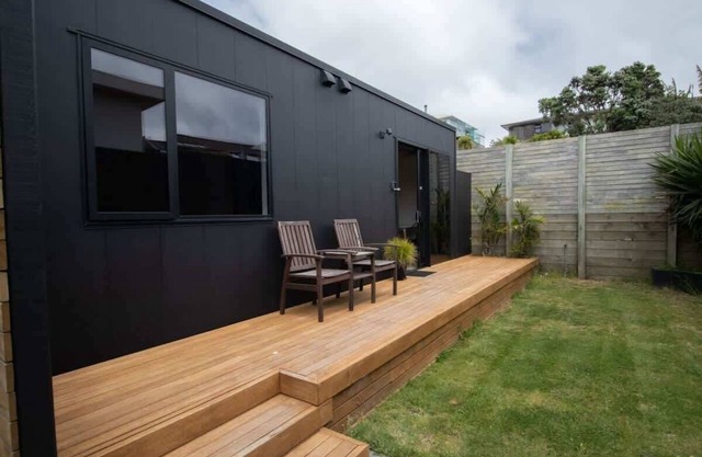 Modern Beach Tiny Homes in New Plymouth