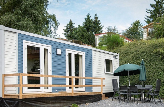 Modern chalet with air conditioning, located in the Ardennes