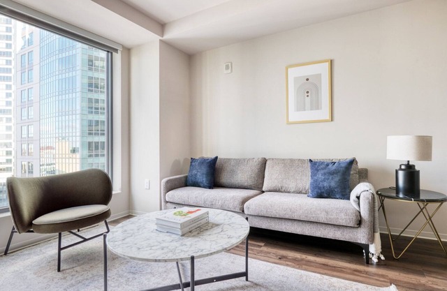 Modern Chinatown/Theater District 2BR w/W/D & Gym, nr T, by Blueground