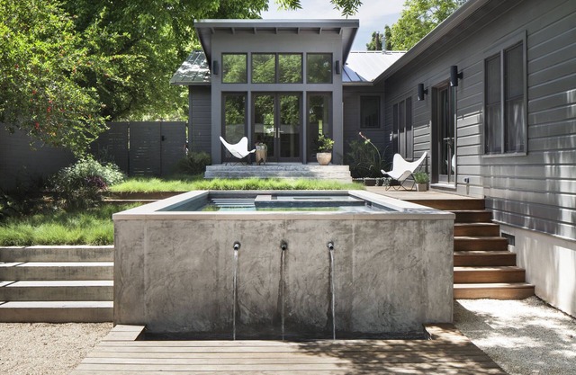 Modern Gem featured by Dwell. Pool + HotTub.