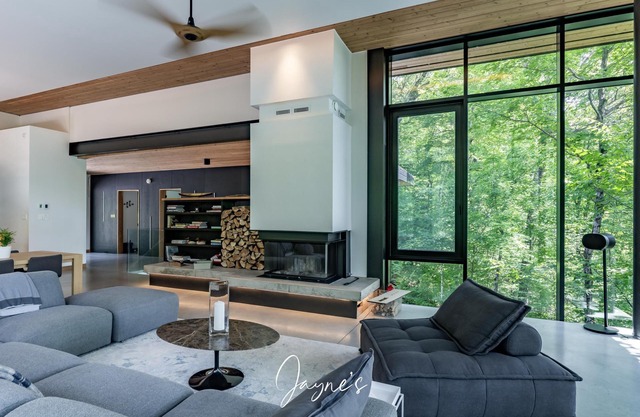 Modern new 4 bed 3 bath cottage on Bruce Lake, SE Exposure, 370ft frontage
