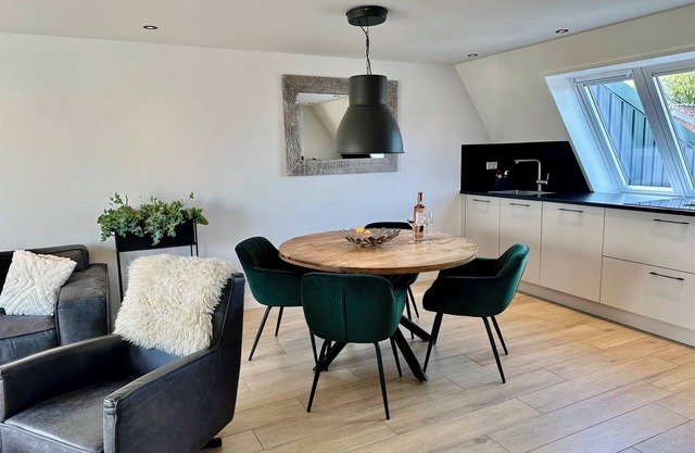 Modern vacation apartment, bright and comfortable