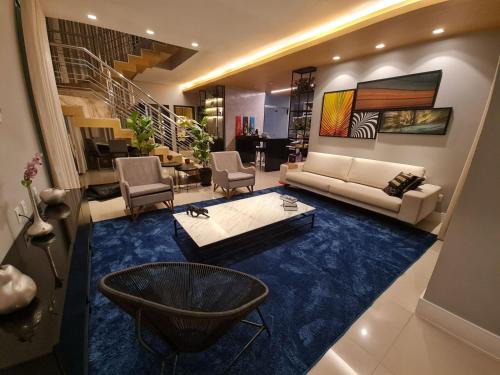 Moderna casa de luxo com 4 amplos quartos como banheiros privativos para executivos - cop30