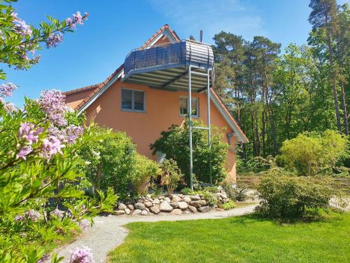 Ferienwohnung Wald Fewo Balkon Gartennutzung Saunanutzung 