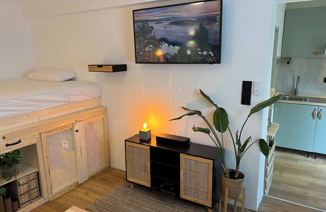 Moderne Wohnung mit Direktem Zugang zum Garten in Wassernähe