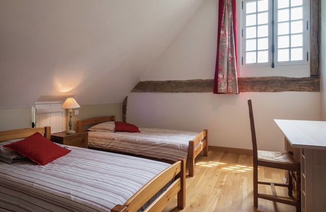 Modernised detached half-timbered house on the estate of a 16th century castle