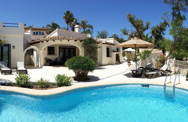 Moraira - Sabatera: beautiful single storey villa sea view and Spanish style kind