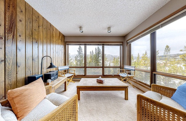 Mountain condo with easy ski access, free WiFi, & views