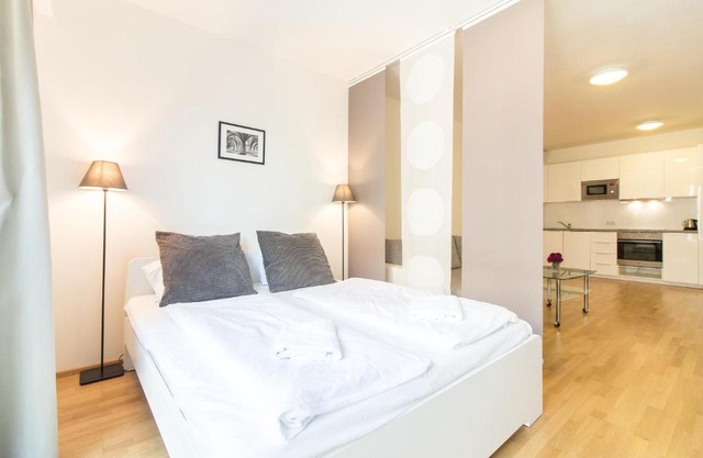 New and Modern Apartment with Parking in Zizkov by easyBNB