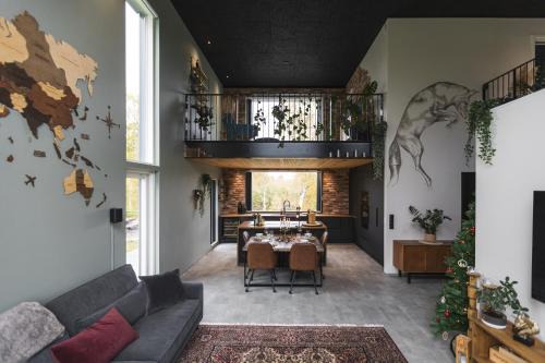 New arctic loft-style dream villa