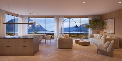 New designer cabin in Lofoten