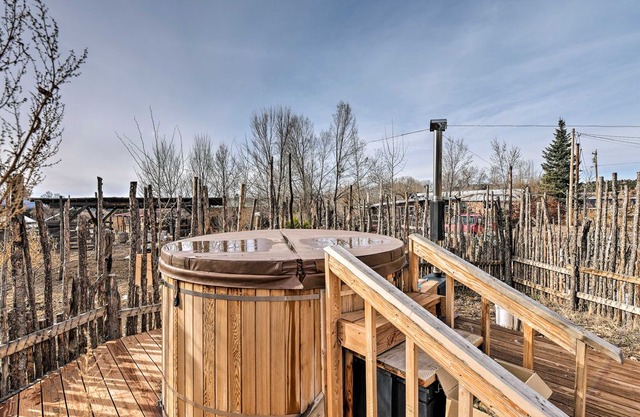 NEW! Eco Cabin w/ Mtn View - Near Taos Ski & Town!
