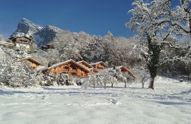 NEW LISTING - Stylish chalet-style apartment with stunning views in Samoens