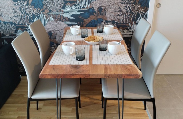 NEW, STYLISH APARTMENT WITH BALCONY AND SMALL SEA VIEW