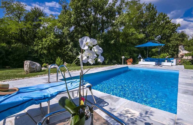 Newly built holiday home with pool in Buzet, central Istria
