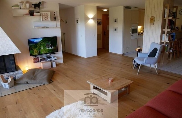 Nice 3-room apartment (max 6 pers.) in the centre of the village. Living room, dining room with fire