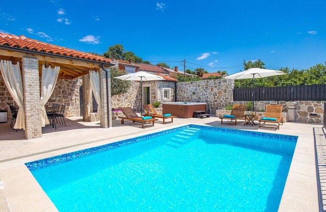 Nice home in Grizane with sauna