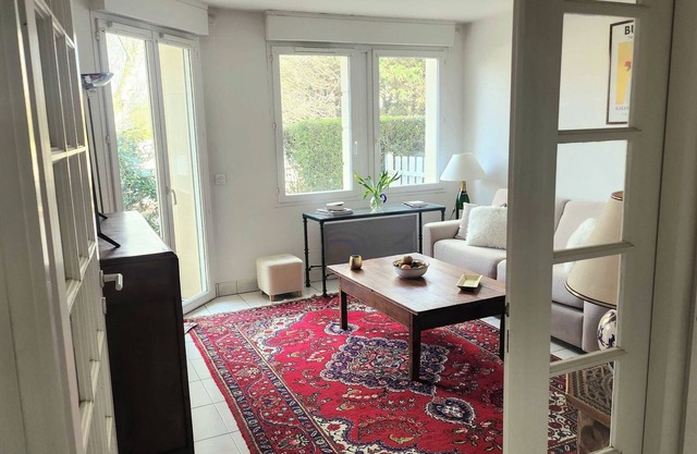Nice T2 with garden and terrace in Tourgéville