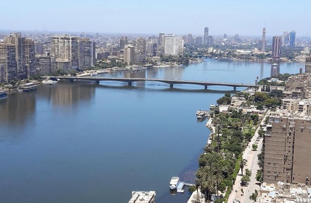 Nile Pyramids View