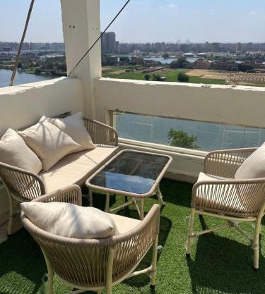 Nile view panoramic balcony