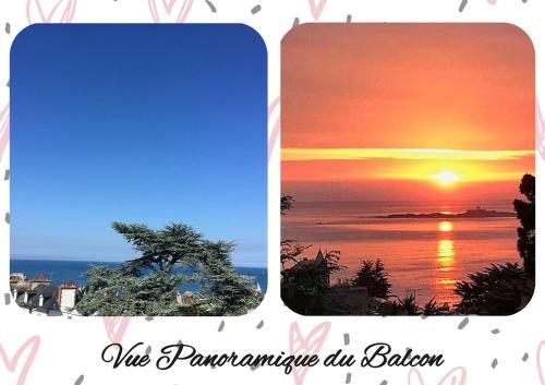 Nouveau KERGAYAM studio avec vue panoramique sur mer