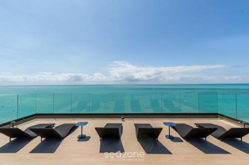 NWTs - Studios with side sea view in Maceió III