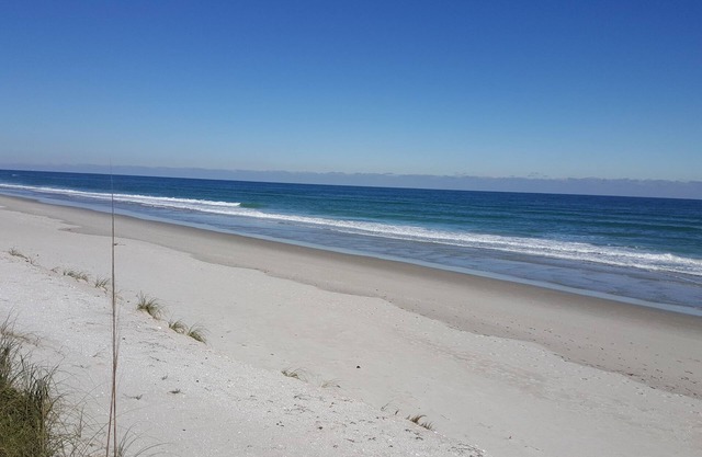 Ocean view 1st floor 2-bedroom condo in desirable Satellite Beach.