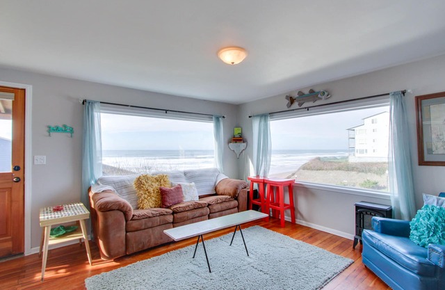Ocean View Home with Free WiFi and Cable and a Full Kitchen - One Dog is Welcome