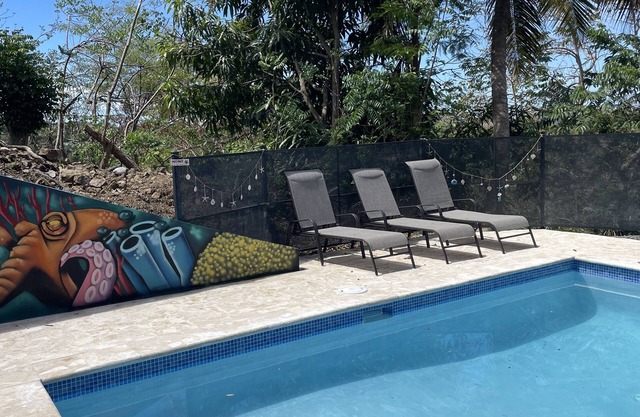 Ocean View Home with private pool and parking. Sleeps 13