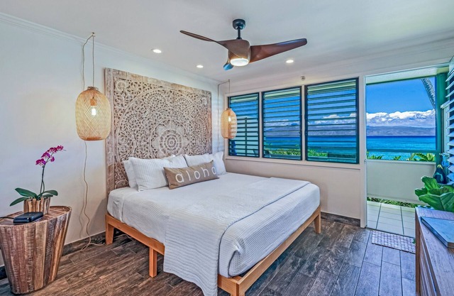 Oceanfront Beachfront Studio - The Napili Bay 103 -Fall asleep to the waves