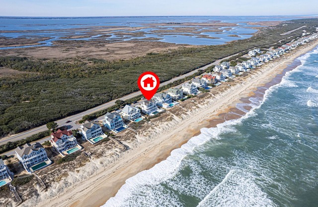 Oceanfront, Game Room, Decks, Heated Pool, Hot Tub, Ocean Views, Fully Loaded