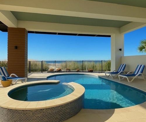 Once Upon A Tide - Private Gulf Front Pool Home In Paradise home