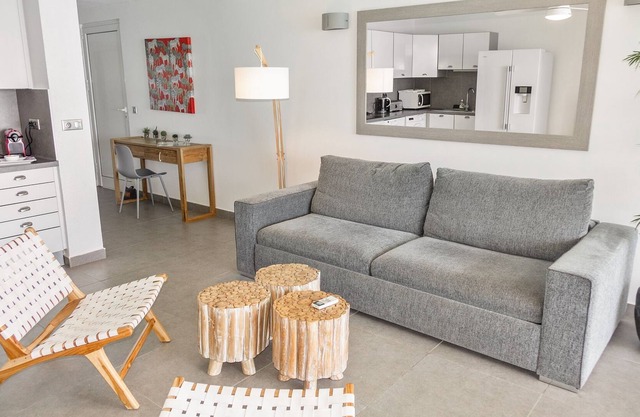 One-Bedroom Apartment first floor up to 2 guests, located on the beach