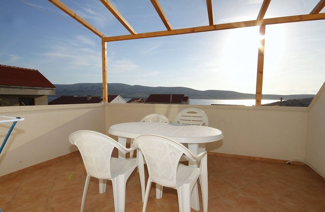One bedroom apartment with terrace and sea view Zubovići, Pag (A-9363-b)