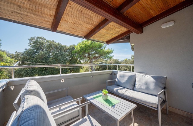 One bedroom apartment with terrace Silba (A-17603-a)