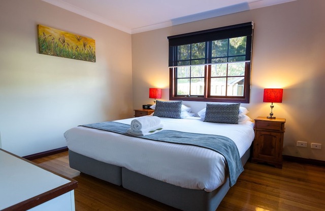 One Bedroom Chalet perfect for a couples getaway with a separate Bedroom and lounge area.