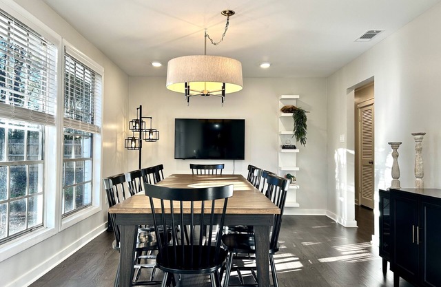 One-Level Home with bunk room and 70" smart TV