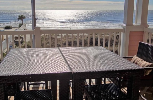 Open Ocean Views & Large Deck - Beach Access Directly Across Street