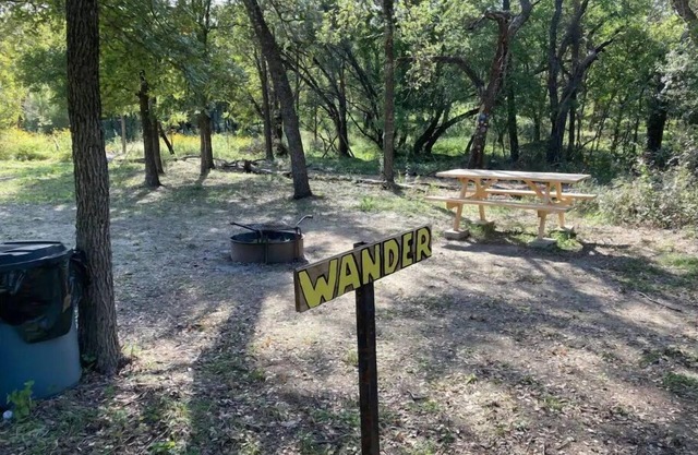 Orrasis dry tent site, WANDER