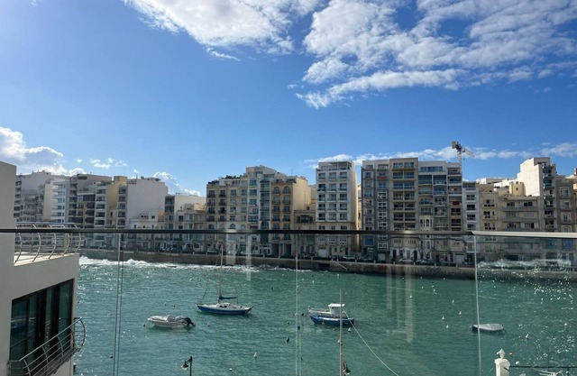 Overlooking Spinola Bay in St Julian's