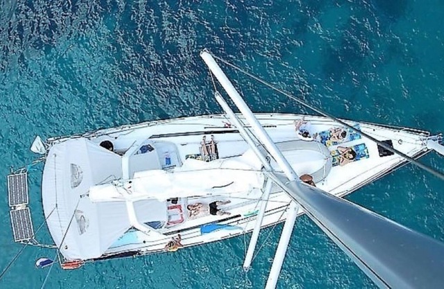 Overnight on a magnificent sailboat and out to sea the next day.