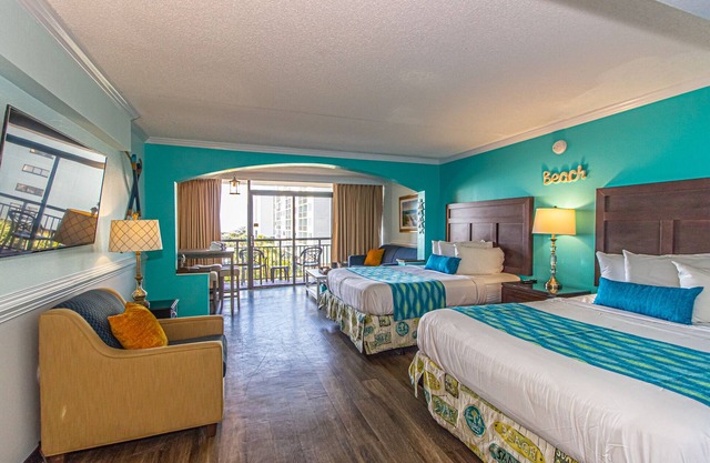 Oversized Ocean View Queen Suite - Caravelle Resort 410 - Sleeps 4 Guests!