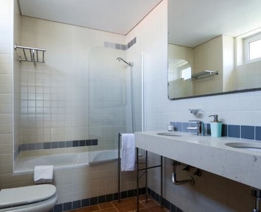 Pé na Areia - Guest House Twin Room with Shared Bathroom