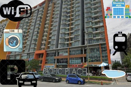 Pacific Place Ara Damansara LRT Pool Parking Kitchen By Kenangan Homes